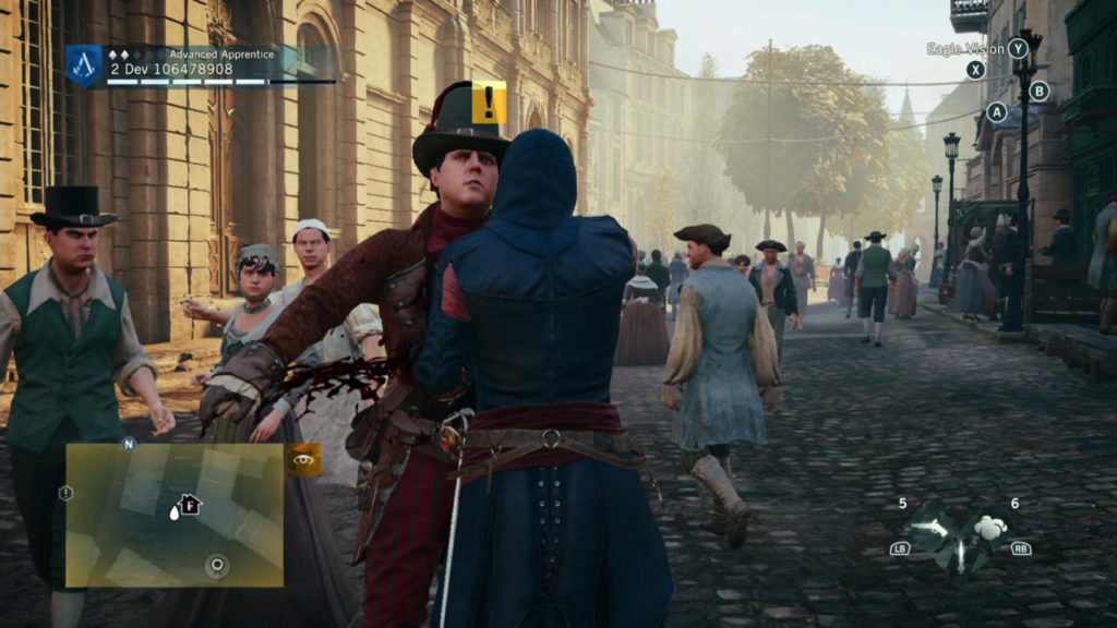 Скрытое убийство в Assassin's Creed: Unity