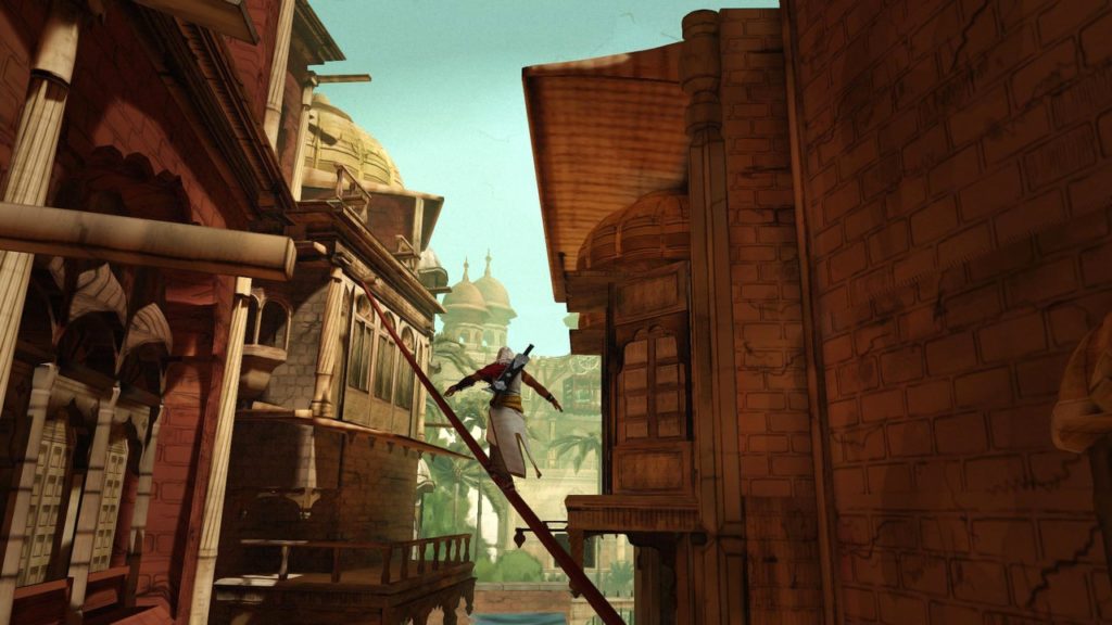 Хождение по канату в Assassin's Creed Chronicles: Индия