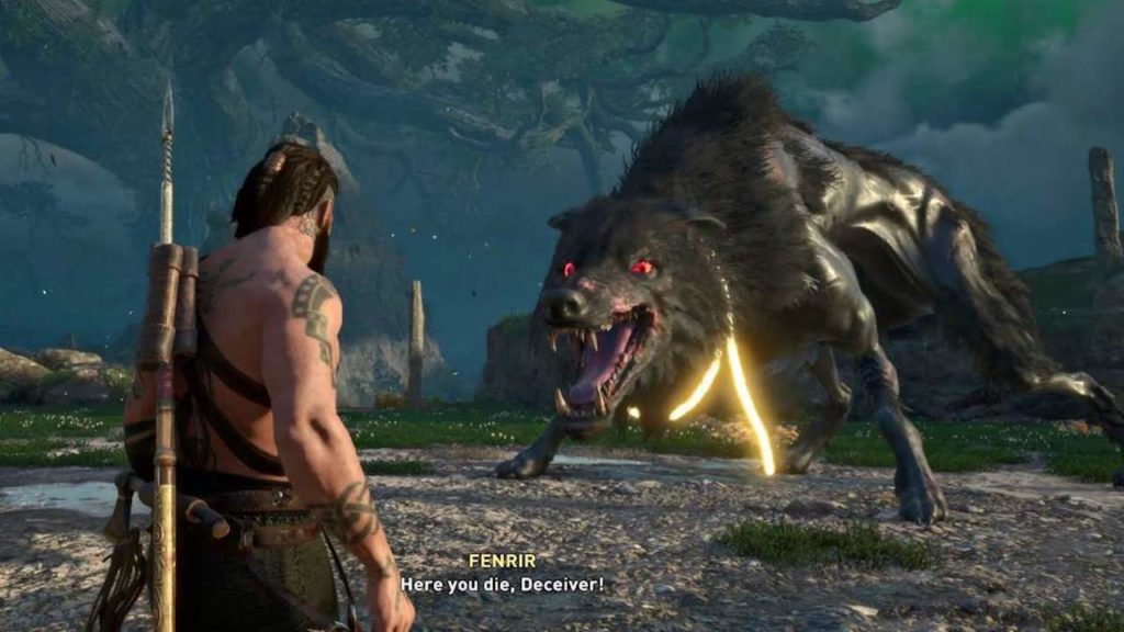 Мега-волк в Assassin’s Creed Valhalla