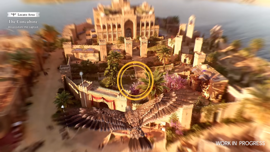 Обзор с помощью орла в Assassin’s Creed Mirage