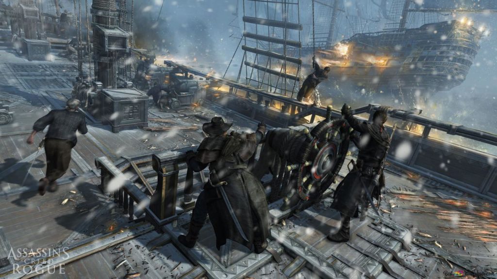 Управление кораблем в Assassin's Creed: Rogue