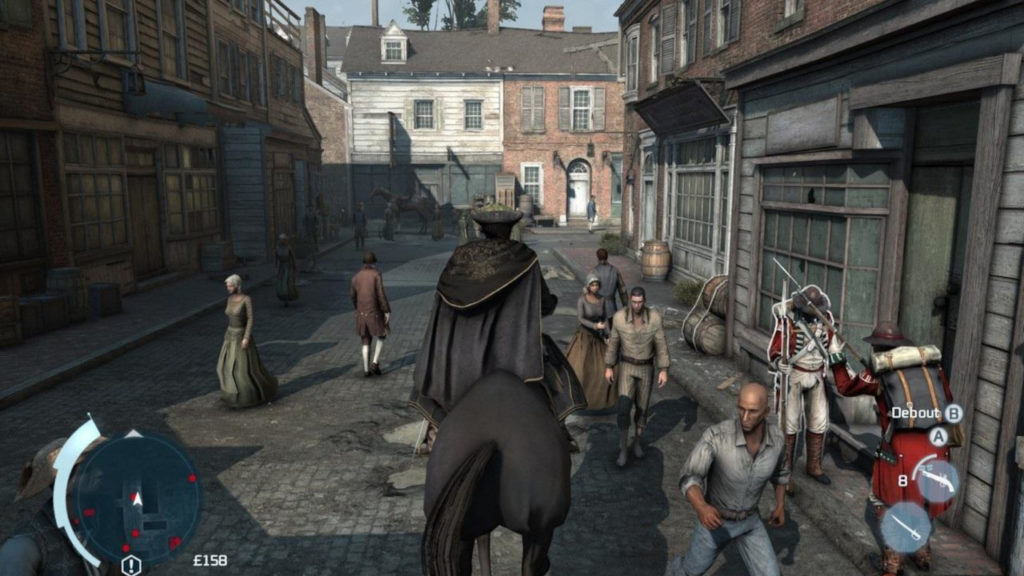 Поездка на лошади в Assassin's Creed 3