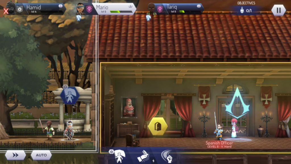 Защита персонажа в Assassin's Creed: Rebellion