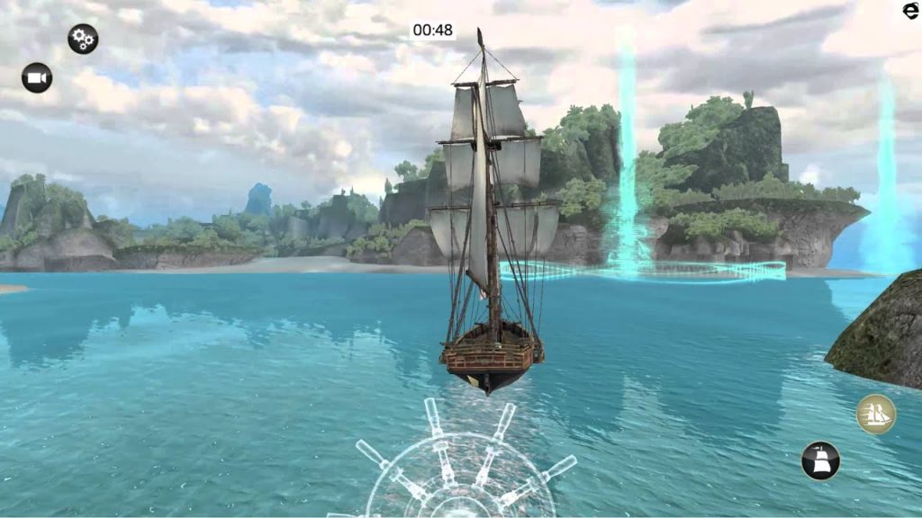 Управление кораблем от третьего лица в Assassin's Creed: Pirates